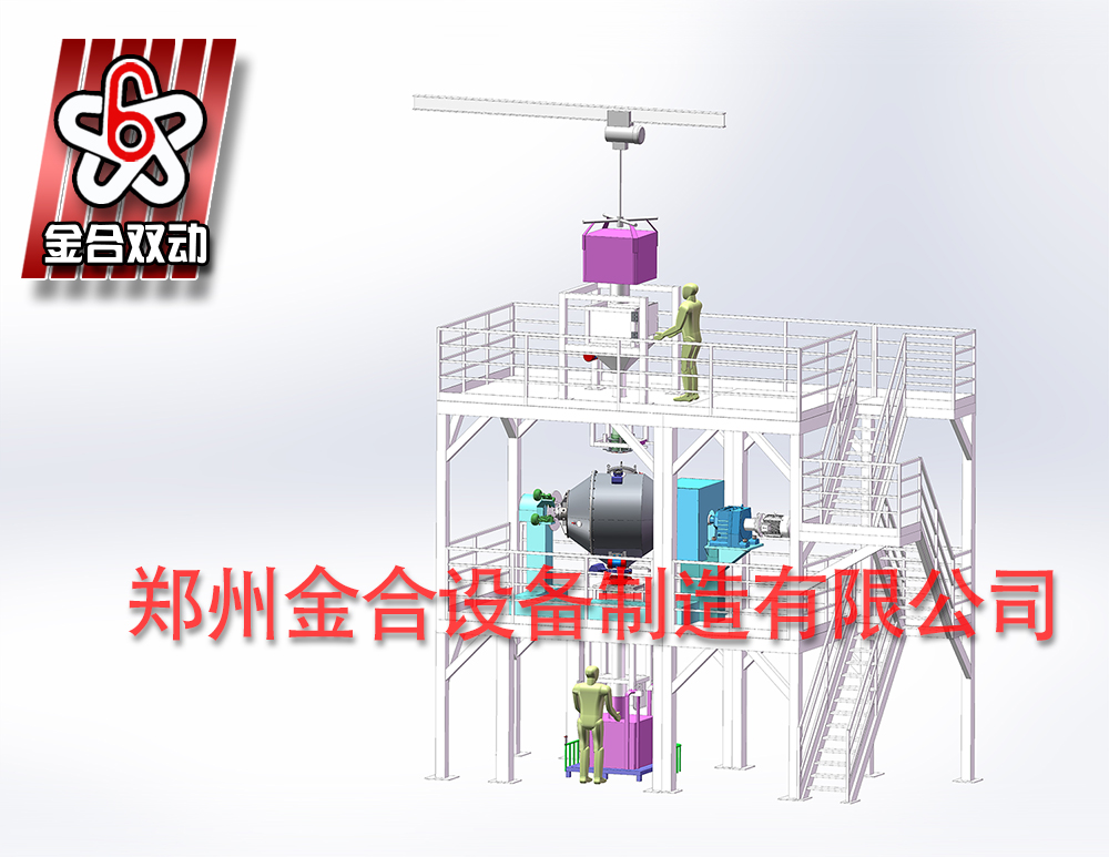 雙運動經(jīng)典混合機(jī)生產(chǎn)線